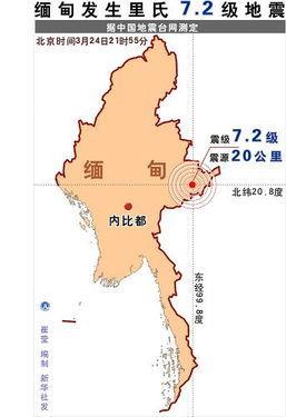 吃瓜缅甸地震,吃瓜群众见证的自然奇观